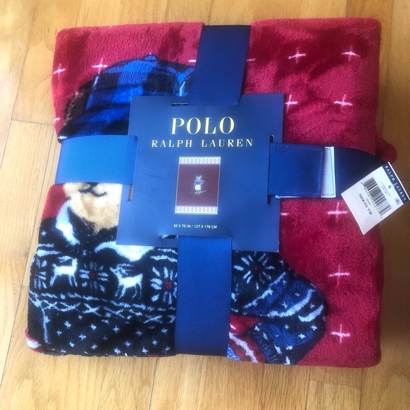 Polo Ralph Lauren Other - Blanket polo bear 50x 70